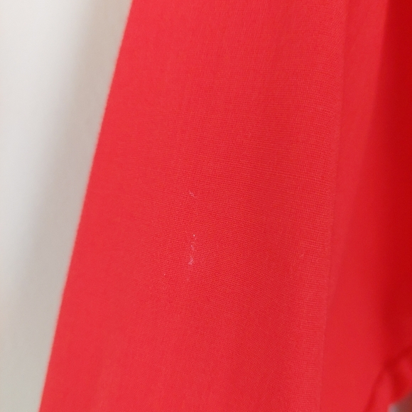 Wrangler Vintage Red Embroidered Western Long Tails Decorative Snap Shirt, 15.5 - Picture 10 of 14